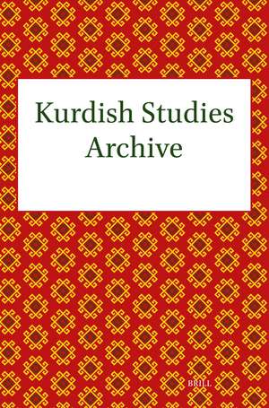 Kurdish Studies Archive: Volumes 1-10 (2013-2022) de Martin van Bruinessen