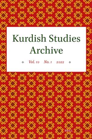 Kurdish Studies Archive: Vol. 10 No. 1 2022 de Martin van Bruinessen