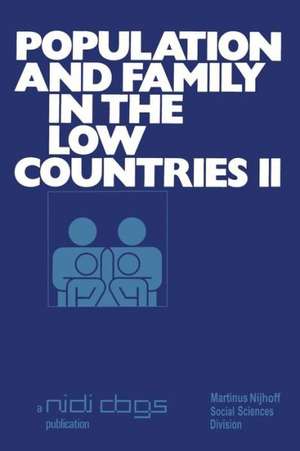 Population and family in the Low Countries II de H.G. Moors