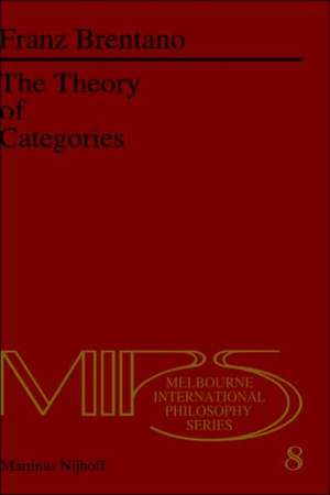 The Theory of Categories de F.C. Brentano