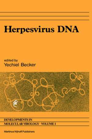 Herpesvirus DNA: Recent studies on the organization of viral genomes, mRNA transcription, DNA replication, defective DNA, and viral DNA sequences in transformed cells and bacterial plasmids de Yechiel Becker