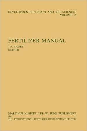 Fertilizer Manual de Travis P. Hignett