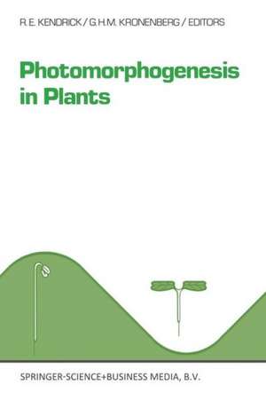 Photomorphogenesis in plants de R.E. Kendrick