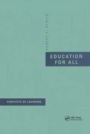 Education for All de Robert E. Slavin