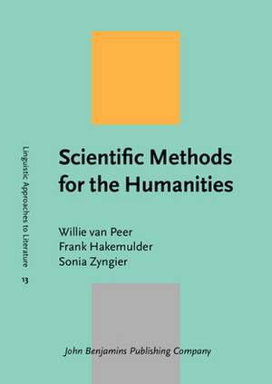 Scientific Methods for the Humanities de Willie Van Peer