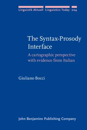 Syntax-Prosody Interface de Giuliano Bocci