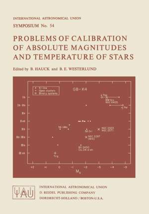 Problems of Calibration of Absolute Magnitudes and Temperature of Stars de B. Hauck