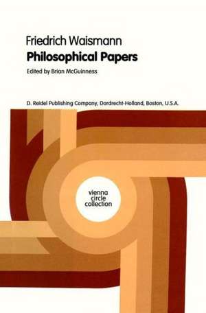 Philosophical Papers de Friedrich Waismann