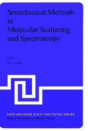 Semiclassical Methods in Molecular Scattering and Spectroscopy: Proceedings of the NATO ASI held in Cambridge, England, in September 1979 de M.S. Child