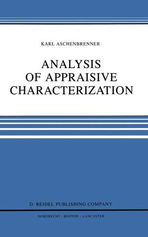 Analysis of Appraisive Characterization de L. Aschenbrenner