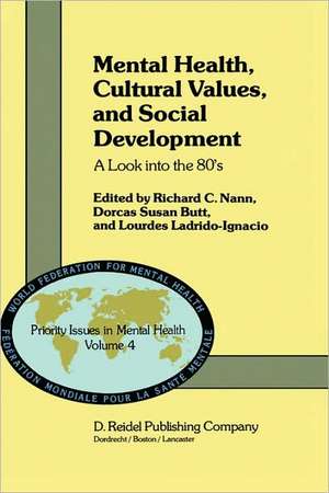 Mental Health, Cultural Values, and Social Development: A Look into the 80’s de R.C. Nann