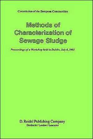 Methods of Characterization of Sewage Sludge de T.J. Casey