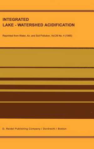Integrated Lake-Watershed Acidification de Ilwas Project
