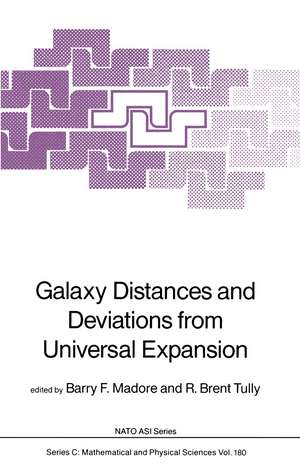 Galaxy Distances and Deviations from Universal Expansion de Barry F. Madore