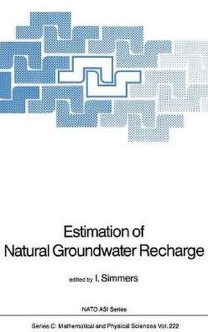 Estimation of Natural Groundwater Recharge de I. Simmers