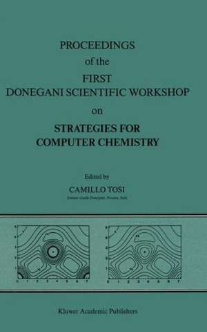 Proceedings of the First Donegani Scientific Workshop on Strategies for Computer Chemistry: October 12–13, 1987 de Camillo Tosi