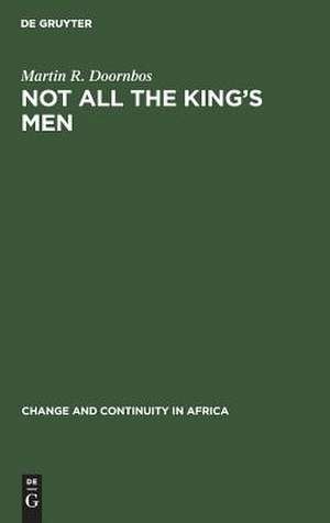 Not all the King's Men: Inequality as a Political Instrument in Ankole, Uganda