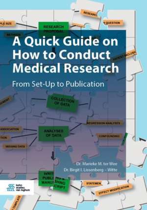  A Quick Guide on How to Conduct Medical Research: From Set-Up to Publication de Marieke M. ter Wee