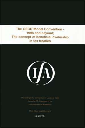 Ifa: The Concept of Beneficial Ownership in Tax Treaties de International Fiscal Associaiton (IFA)