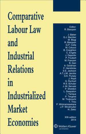 Comparative Labour Law and Industrial Relations in Indust Xith Ed de Blanpain