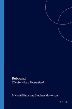 Rebound: The American Poetry Book de Michael Hinds