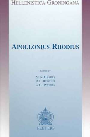 Apollonius Rhodius de M. a. Harder