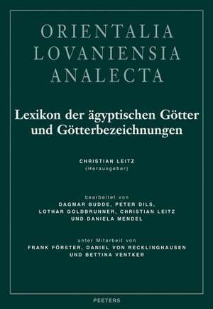 Lexikon der Agyptischen Gotter Und Gotterbezeichnungen, Band II de Christian Leitz