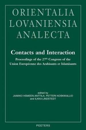 Contacts and Interaction de Hameen-Anttila, J.