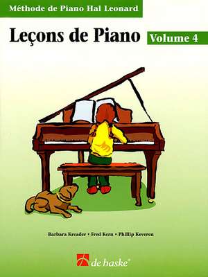 Piano Lessons Book 4 - French Edition: Hal Leonard Student Piano Library de J. Moser David