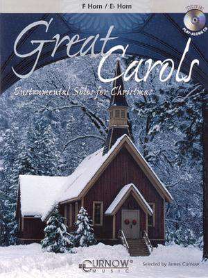 Great Carols - Instrumental Solos for Christmas - F/Eb Horn (Book/Online Audio)