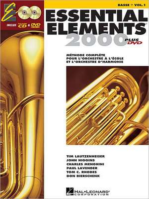 Essential Elements 2000, Book 1 - BB Tuba T.C.: French Edition de Hal Leonard Publishing Corporation