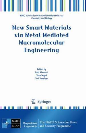 New Smart Materials via Metal Mediated Macromolecular Engineering de Ezat Khosravi