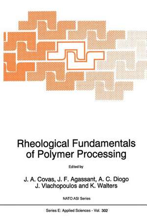 Rheological Fundamentals of Polymer Processing de J.A. Covas