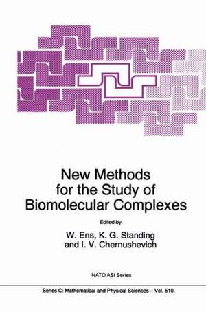 New Methods for the Study of Biomolecular Complexes de W. Ens