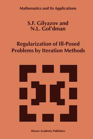 Regularization of Ill-Posed Problems by Iteration Methods de S.F. Gilyazov