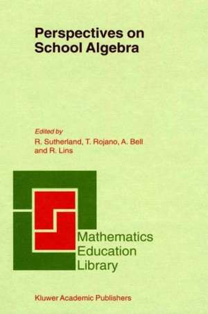 Perspectives on School Algebra de Rosamund Sutherland