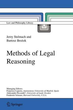 Methods of Legal Reasoning de Jerzy Stelmach