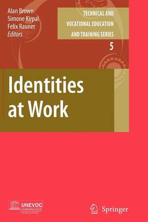 Identities at Work de Alan Brown