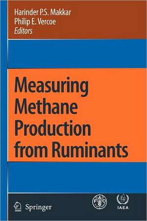 Measuring Methane Production from Ruminants de Harinder P.S. Makkar