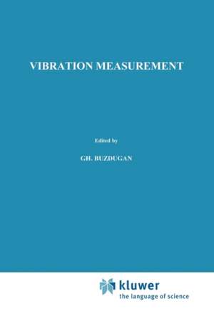 Vibration measurement de Gh. Buzdugan