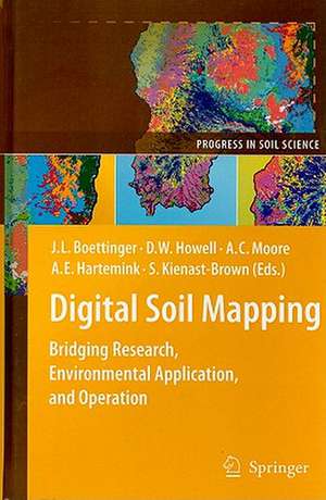 Digital Soil Mapping: Bridging Research, Environmental Application, and Operation de Janis L. Boettinger