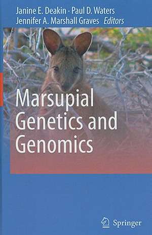 Marsupial Genetics and Genomics de Paul D. Waters