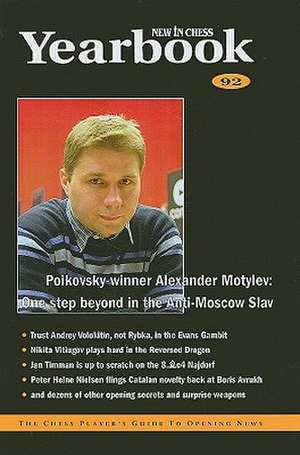 New in Chess Yearbook 92 de Genna Sosonko