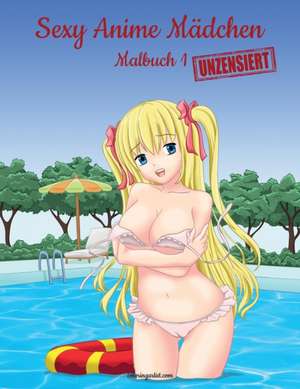 Snels, N: Sexy Anime Mädchen Unzensiert Malbuch 1