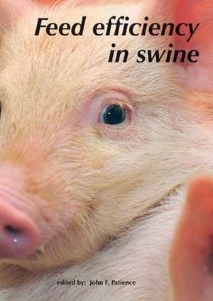 Feed efficiency in swine de Patience