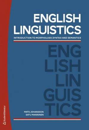 English Linguistics de Mats Johansson