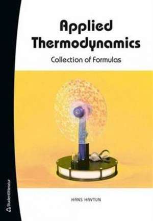 Applied Thermodynamics de Hans Havtun