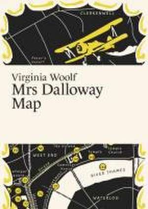 Virginia Woolf: Mrs Dalloway Map de Paris Grafik