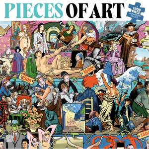 Pieces of Art: A 1000 Piece Art History Puzzle de Martin Ander