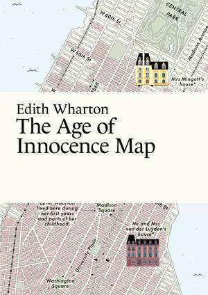 Edith Wharton: The Age of Innocence Map de Martin Thelander